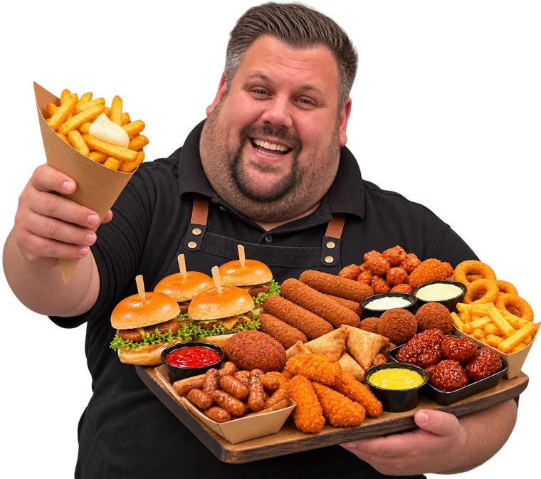Snack schalen van Voshaar Catering